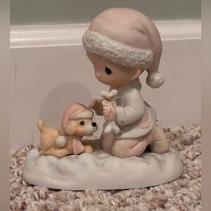 Preciouss Moments “Wishing you a season filled with joy” figurine.